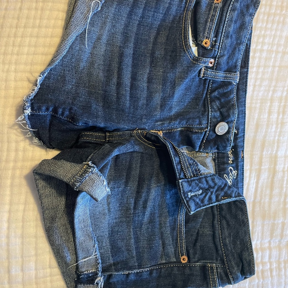 Denim shorts size 6